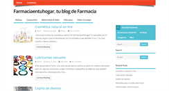 Desktop Screenshot of farmaciaentuhogar.com