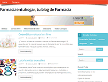 Tablet Screenshot of farmaciaentuhogar.com